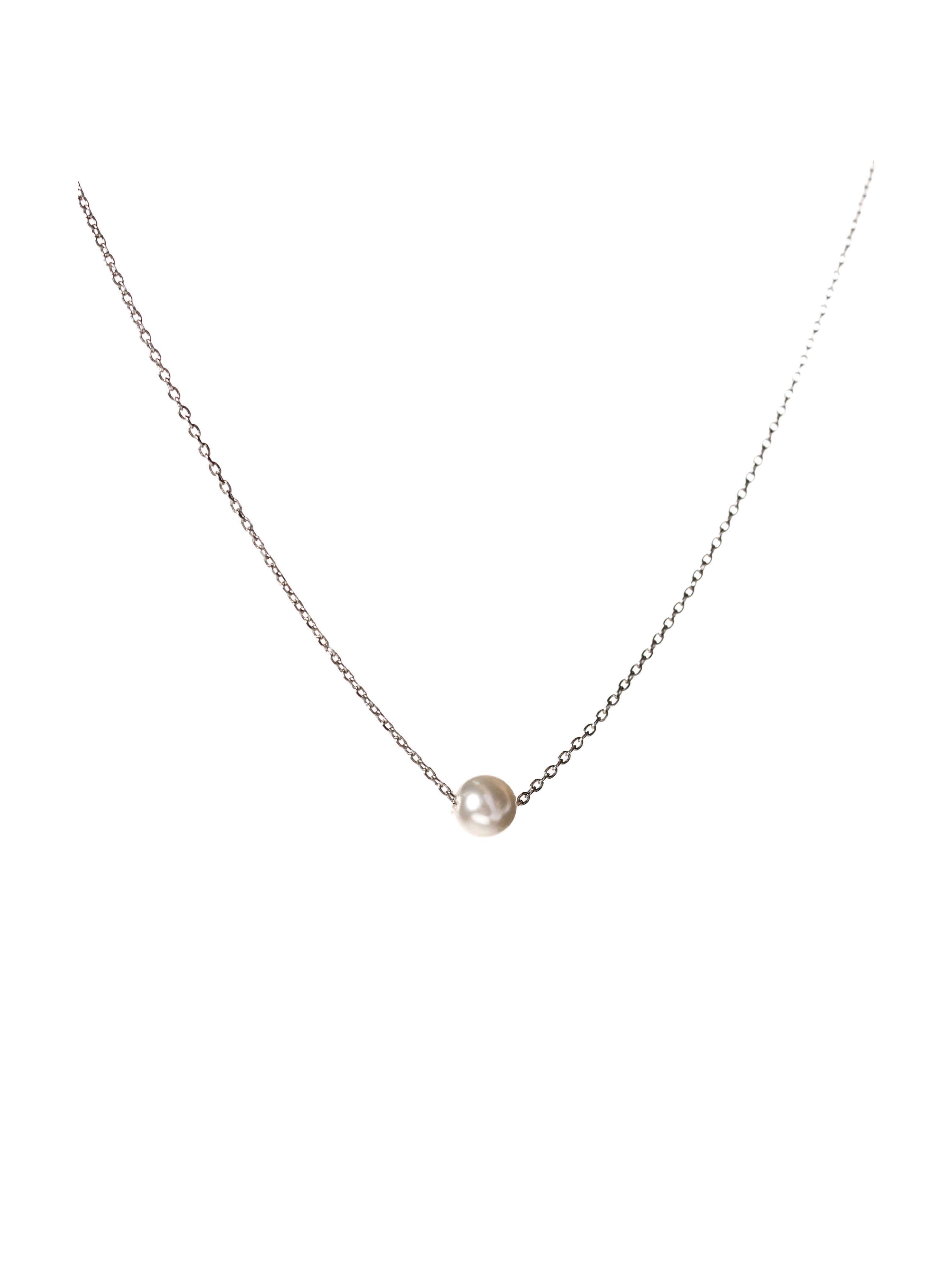 [Vintage] simple pearl necklace